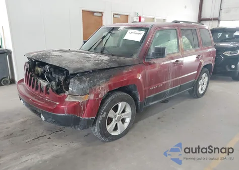 2012 Jeep Patriot Latitude из США, поврежденный, VIN 1C4NJPFB0CD673775